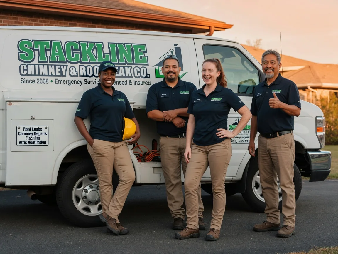 Chimney flashing repair company in Athena, OR